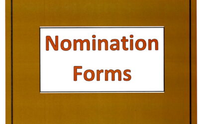 2022 Nomination Forms for Deacon, Elder, and Trustee
