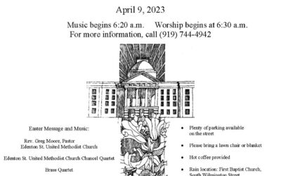 Easter Sunrise Service at the Capitol April 9th